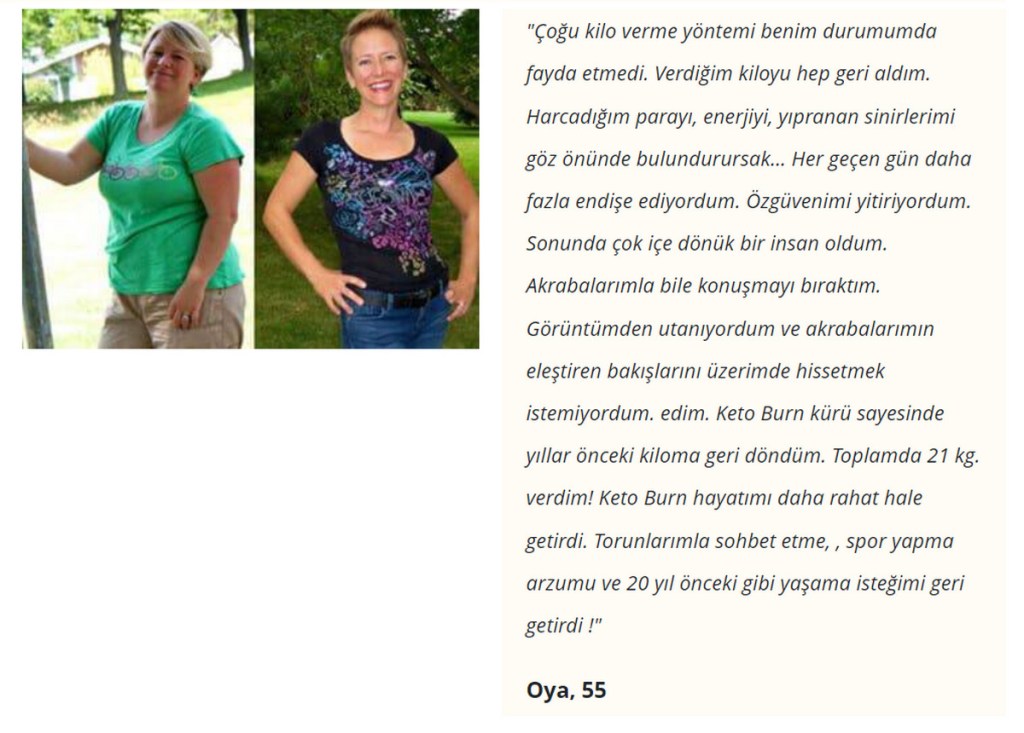 Keto Burn Hızlı Kilo Vermek İçin Öneri